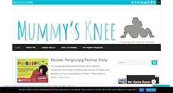 Desktop Screenshot of mummysknee.com
