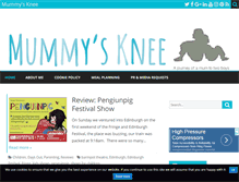 Tablet Screenshot of mummysknee.com